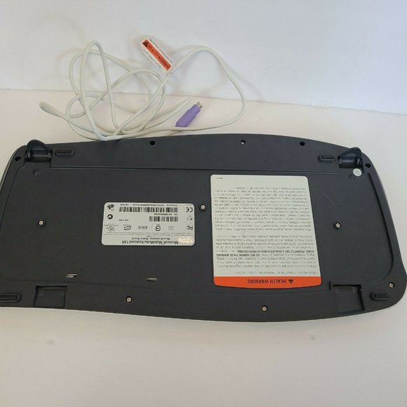 Microsoft Multimedia Keyboard 1.0a KB-0168 Wired. White/Gray/Black Pre-owned - Picture 6 of 12